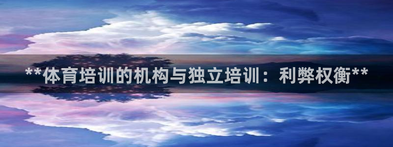 富联娱乐总代理：**体育培训的机构与独立培训：利弊权