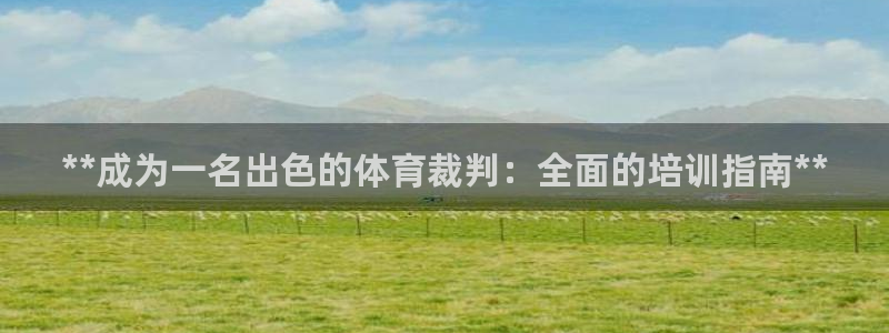 富联娱乐测速登录不上：**成为一名出色的体育裁判：全