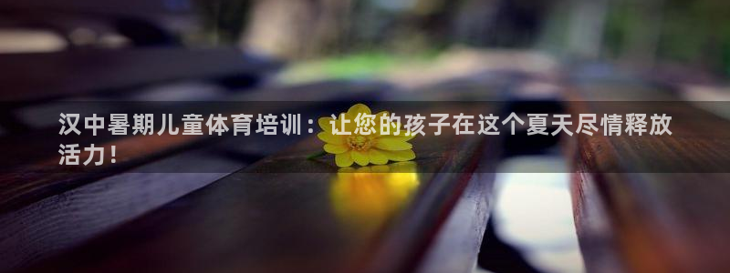 富联娱乐股东名单：汉中暑期儿童体育培训：让您的孩子在