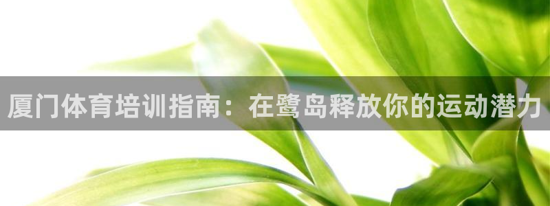 富联官方网站首页登录网址：厦门体育培训指南：在鹭岛释
