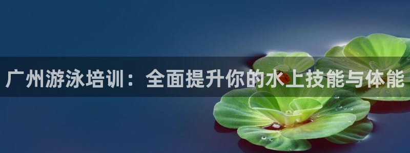 富联官方网站下载app：广州游泳培训：全面提升你的水